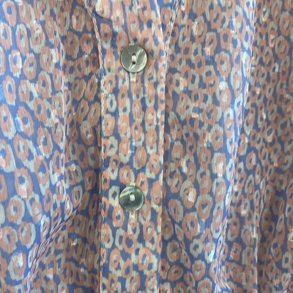 Sincerely Ours Women Peplum Top Small Pink Babydoll Girlhoodcore Cottagecore - Picture 8 of 16